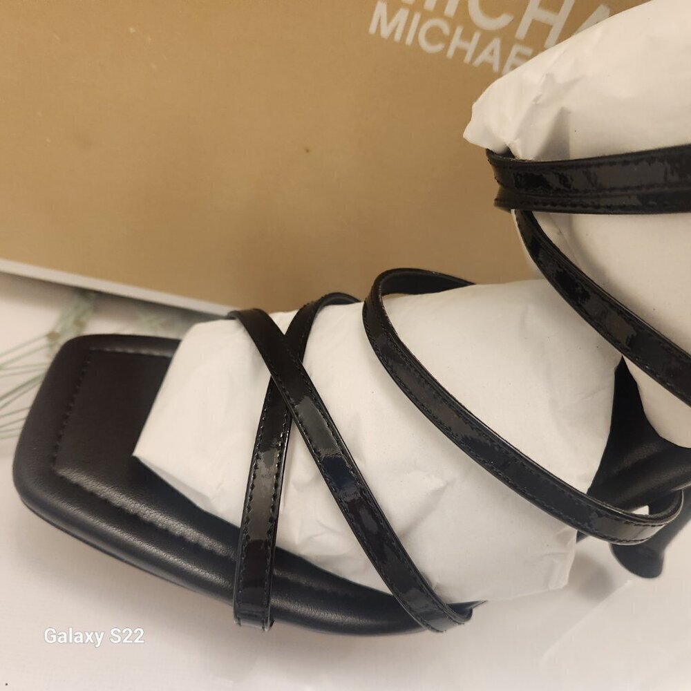 Michael Kors "Imani" Heeled Sandals. Black. NIB. Size Various - Picture 2 of 12